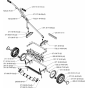 Complete Product Assembly for Husqvarna DIAMANT 40 Commercial Lawn Mower