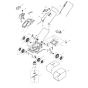 Body for ECHO DLM-310/35P Lawn Mower