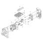 Electrical Assembly for Husqvarna DM 1 PACE Core Drill