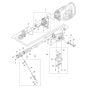 Gearbox Assembly for Husqvarna DM 1 PACE Core Drill