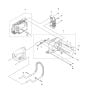 Handle Assembly for Husqvarna DM 1 PACE Core Drill