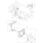 Rear Handle Assembly for Husqvarna DM 220 Core Drill