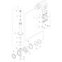 Front Handle Assembly for Husqvarna DM 220 Core Drill