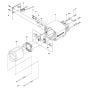 Motor Assembly -1 for Husqvarna DM 280 Core Drill