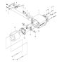 Motor Assembly for Husqvarna DM 330 Core Drill