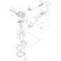 Electrical Assembly for Husqvarna DM 370 Core Drill