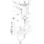 Motor Assembly for Husqvarna DM 406 H Core Drill