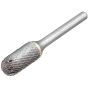 P805 Solid Carbide Rotary Bright Burr Ball Nosed Cylinder