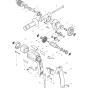 Main Assembly for Makita DP4003 13mm Rotary Percussion Drill