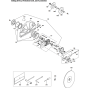 Cutting Device, Protection Hood and Accessories Assembly for Makita DPC6410 Disc Cutter