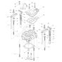 Cylinder Head Assembly for Wacker DPS1850H Plate Compactor