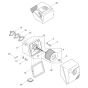 Air Filter Assembly for Wacker DPS2050Hw Plate Compactor