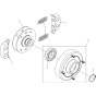 Centrifugal Clutch Assembly for Wacker DPU2450H-5000045716 Rev.101 Plate Compactor