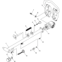 Center Pole Assembly for Wacker DPU2870-5000007289 (Diesel-Crankstarter) Rev.100 Reversible Plate Compactor