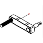 Starting Crank Assembly for Wacker DPU4545HAP-5000610349 (Diesel-Crankstarter) Rev.100 Reversible Plate Compactor