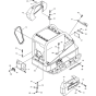 Vibratory Plate 2 Assembly for Wacker DPU5045H-5000011535 Rev.105 Plate Compactor