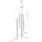 Column Assembly for Husqvarna DS 250 Drill Stand