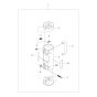 Carriage Assembly -1 for Husqvarna DS 50 Gyro Drill Stand