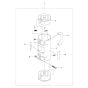 Shredder Case Assembly for Husqvarna DS 70 ATS Drill Stand