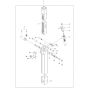 Expandable Column Assembly for Husqvarna DS 70 Gyro Drill Stand