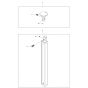 Expandable Pole Assembly for Husqvarna DS 70 Gyro Drill Stand