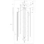 Column Assembly for Husqvarna DS 900 Drill Stand