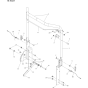 Handle Assembly for Husqvarna DT18BF Lawn Care Equipment