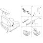 Seat Assembly for Wacker DW30-2 Dumper