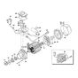 Motor Assembly for DeWalt DXPW001E Pressure Washer