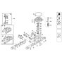 Head Assembly for DeWalt DXPW002(A)E Pressure Washer