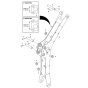 Boom Assembly for BobCat E08 (S/N A4BP1101-A4BP11960)