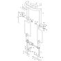 Tip Over Protective Structure (TOPS) Assembly for BobCat E08 (S/N A4BP1101-A4BP11960)