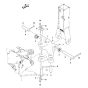 Boom Swing Frame Assembly for BobCat E10 (S/N B4K911001&Above)