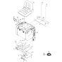 Operator CAB (Seat) Assembly for BobCat E10 (S/N B4K911001&Above)