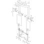 Tip Over Protective Structure (TOPS) Assembly for BobCat E10 (S/N A33P11001-A33P17234)