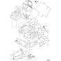 Operator Seat (W/Seat #7180305) (S/N AHNM12019 - AHNM22487) Assembly for BobCat E14 (S/N AHNM11001 & Above)