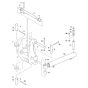 Boom Swing Frame Assembly for BobCat E16 (S/N AHLL11001 & Above)