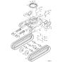 Undercarriage Assembly for BobCat E16 (S/N AHLL11001 & Above)