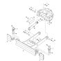 Blade (Long) Assembly for BobCat E19 (S/N AWMM11001 - AWMM14535, B3LB11001 - B3LB11055)