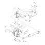 Boom Swing Frame Assembly for BobCat E20 (S/N AWRH11001 - AWRH12764)