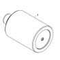 Track Roller (Top) Assembly for BobCat E26 (S/N B33211001 & Above)