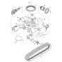 Undercarriage Assembly for BobCat E26 (S/N B4B811001 & Above)