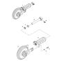 Track Tensioner & Idler (S/N ACRA11001 & ACRA14921) Assembly for BobCat E26 (S/N ACRA11001 & Above)