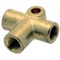 Brake Pipe Connector Female 10mm 3 Way