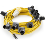 GLS Festoon String 100m With 33 Holders Es Fittings At 3m Spacings 110V