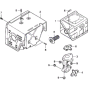 Muffler & Cover Assembly for Honda EC5000 Generator