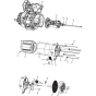 Engine Assembly for Makita EG5550A Generators