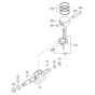 Crankshaft Piston Assembly for Robin / Subaru EH10 Engines