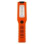 Flexible Magnetic Hand LED Lamp/Torch - Orange. 6 x 0.5W Lamp, 1 x 1W Torch