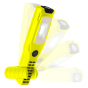 Flexible Magnetic Hand LED Lamp/Torch - Yellow. 6 x 0.5W Lamp, 1 x 1W Torch